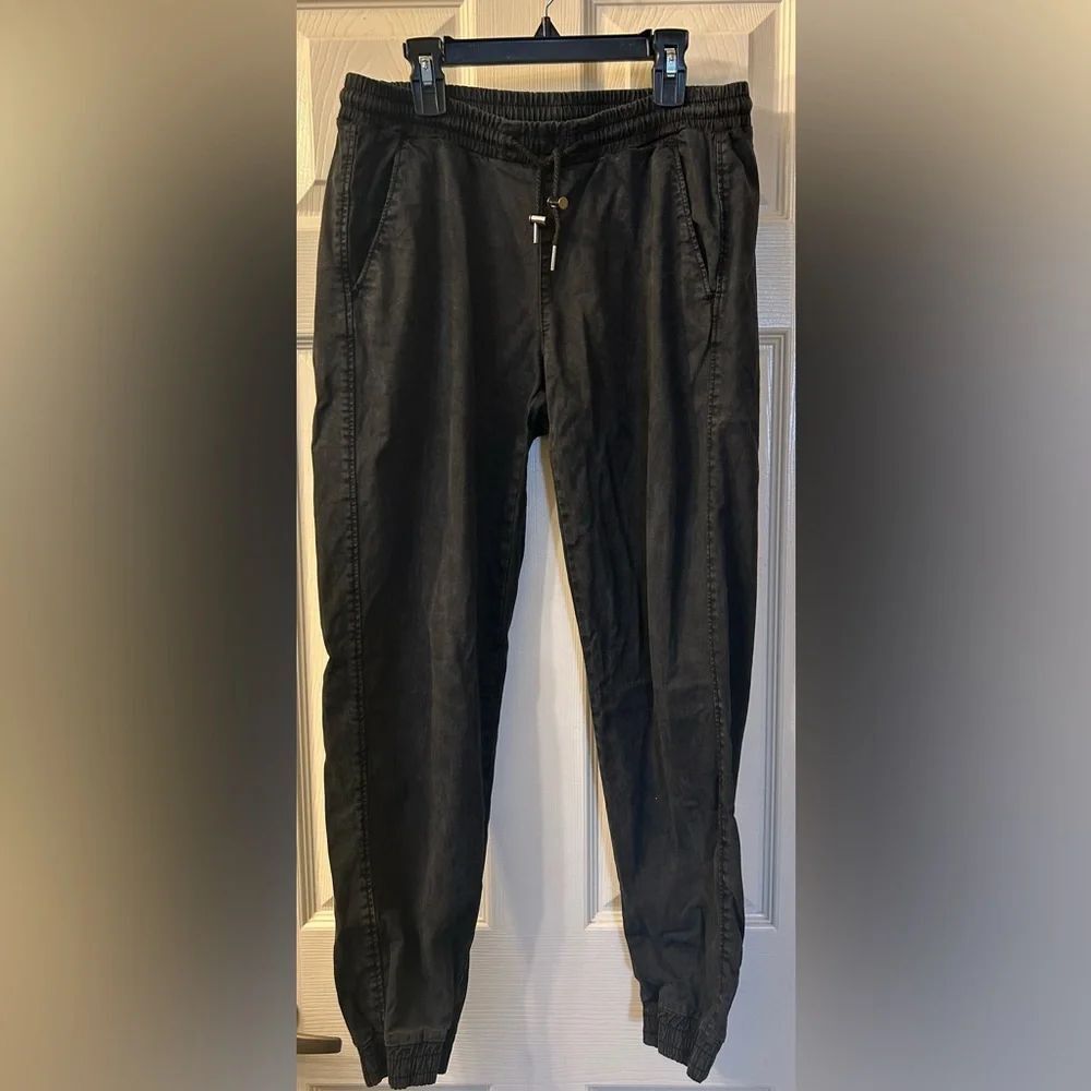Zara Jogger elastic waist black pants Size XS